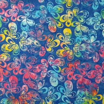 Preview: RAINBOW - Chrome - Batikstoff aus Indonesien